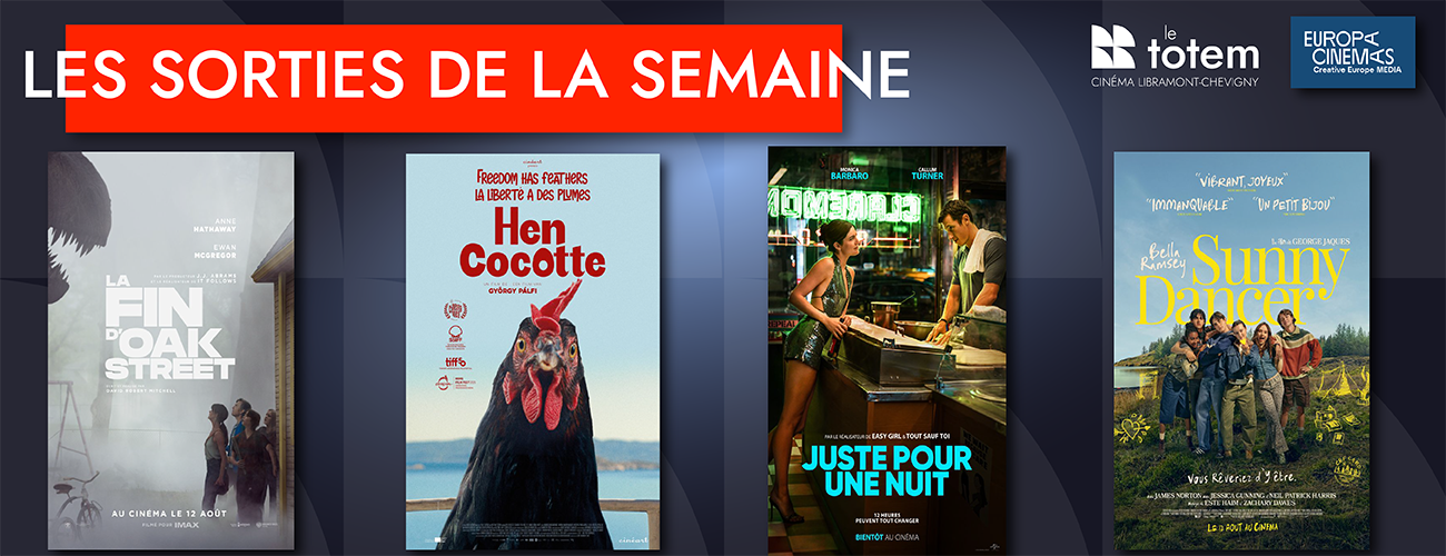 Sorties de la semaine 12 Août