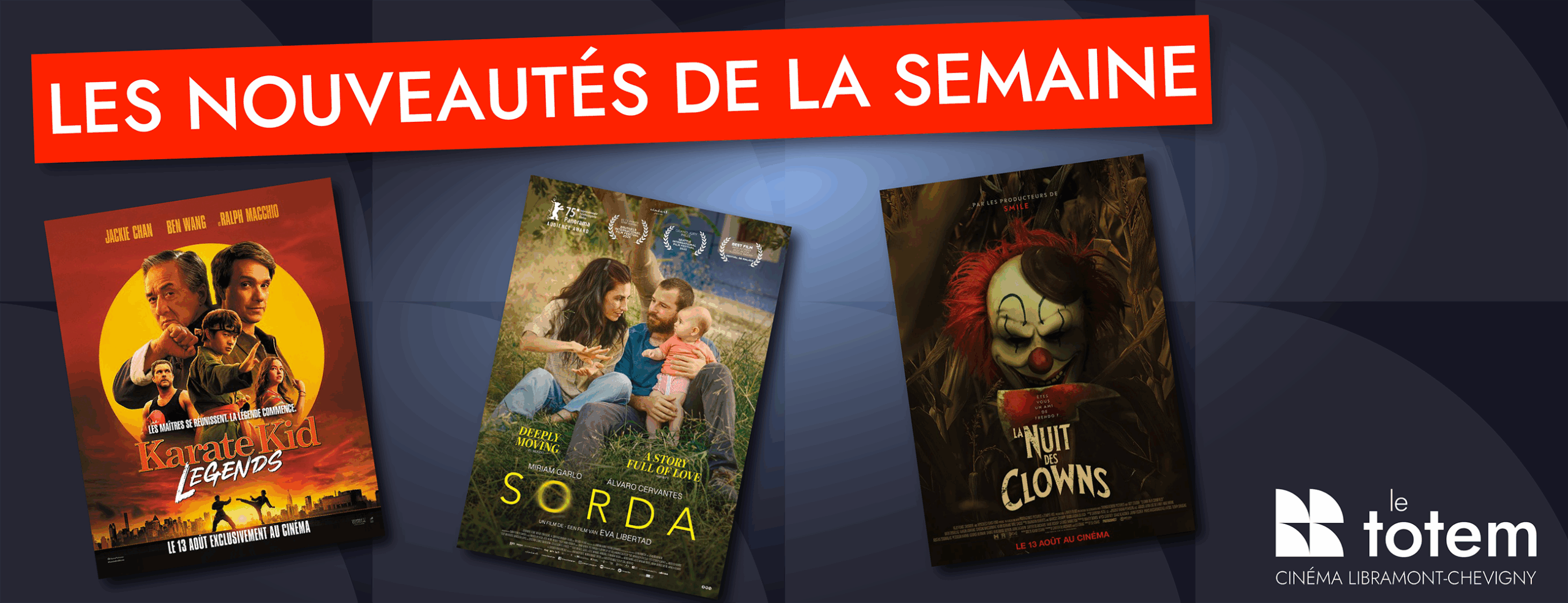 Nouveautés de la semaine 13-08