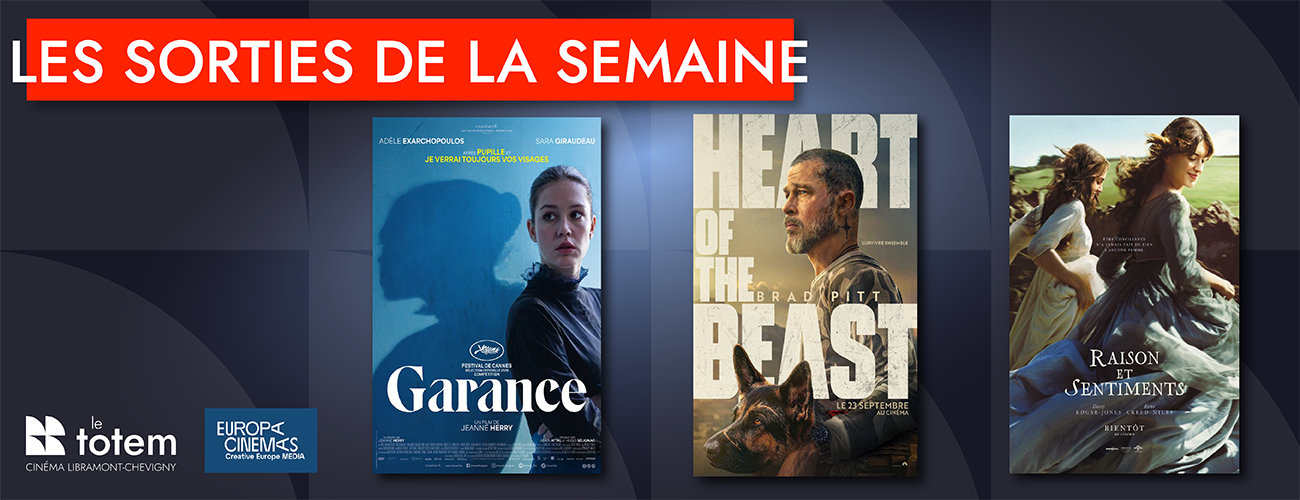 Les sorties de la semaine du 23 septembre